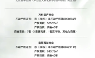 北京万科拟以底价2541万元出售部分商业用房，要求半年内付清全款
