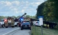 美国纽约州一高速公路发生交通事故，多人死伤