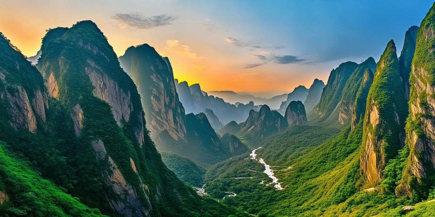 探寻自然奇观，领略随州大洪山风景区的壮美风光 第1张