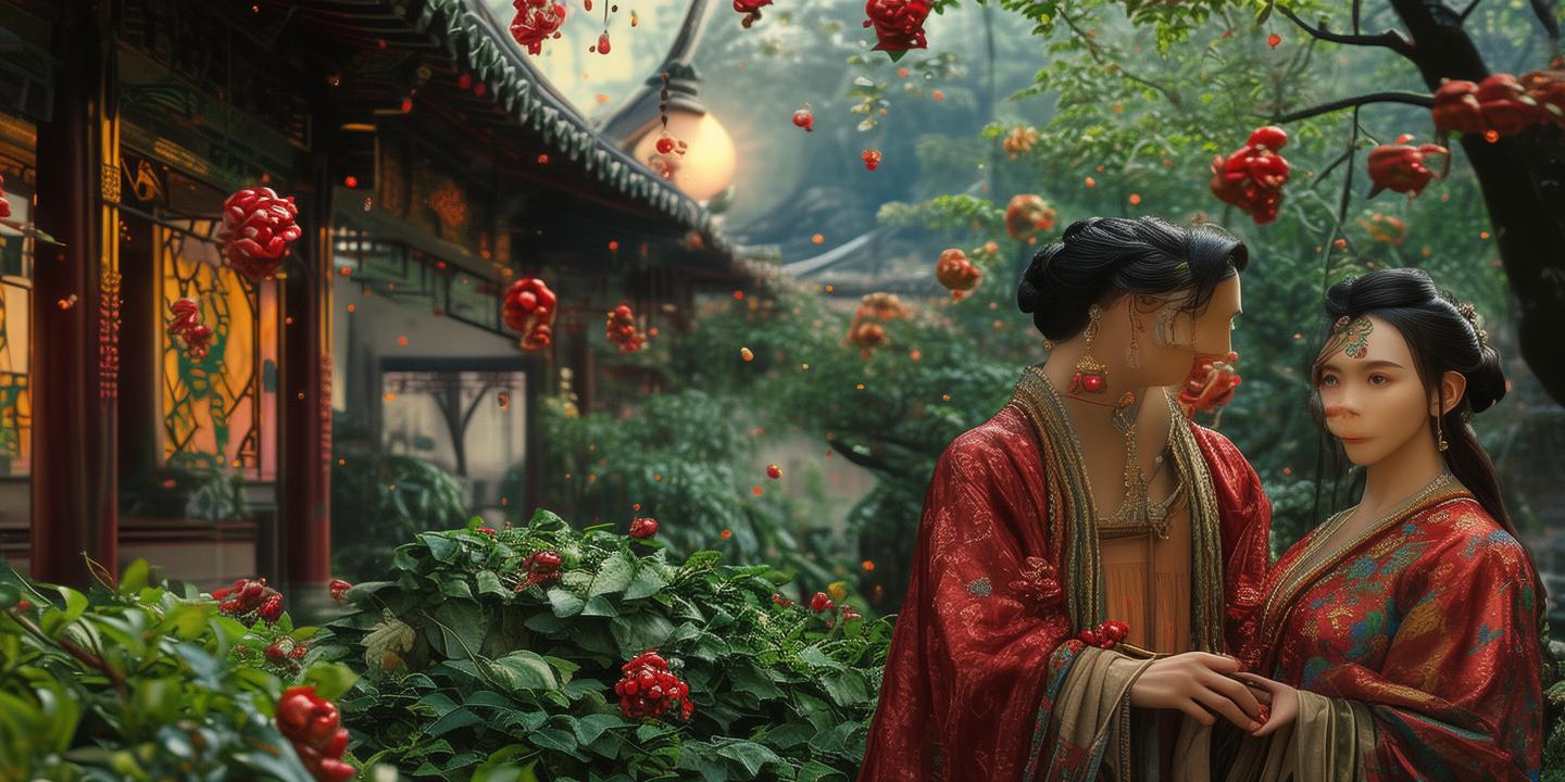 《相思洗红豆:一场穿越时空的浪漫邂逅》 第1张 《相思洗红豆:一场穿越时空的浪漫邂逅》 第1张