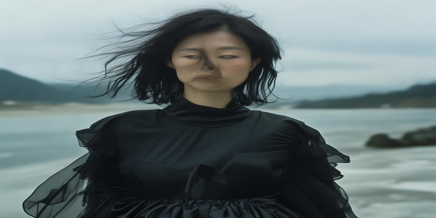 《黑服物语：佐佐木希的时尚演绎与人生感悟》 第1张