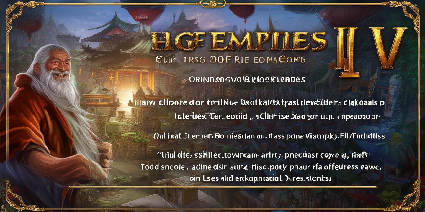 《帝国时代4:国家崛起》中文版单机下载攻略,重温古战场的辉煌岁月 第1张 《帝国时代4:国家崛起》中文版单机下载攻略,重温古战场的辉煌岁月 第1张