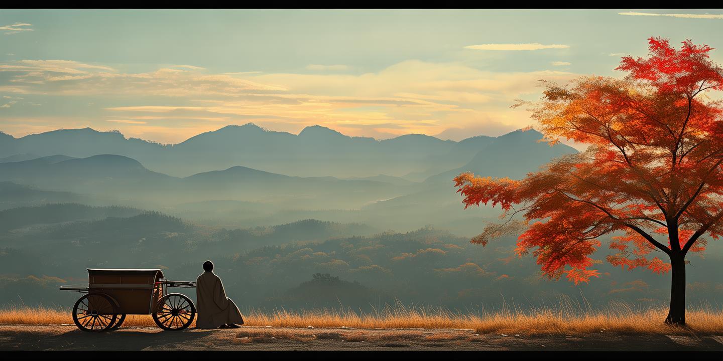停车坐爱枫林晚,悠然见南山——解读王维《山居秋暝》中的诗意境界 第1张 停车坐爱枫林晚,悠然见南山——解读王维《山居秋暝》中的诗意境界 第1张