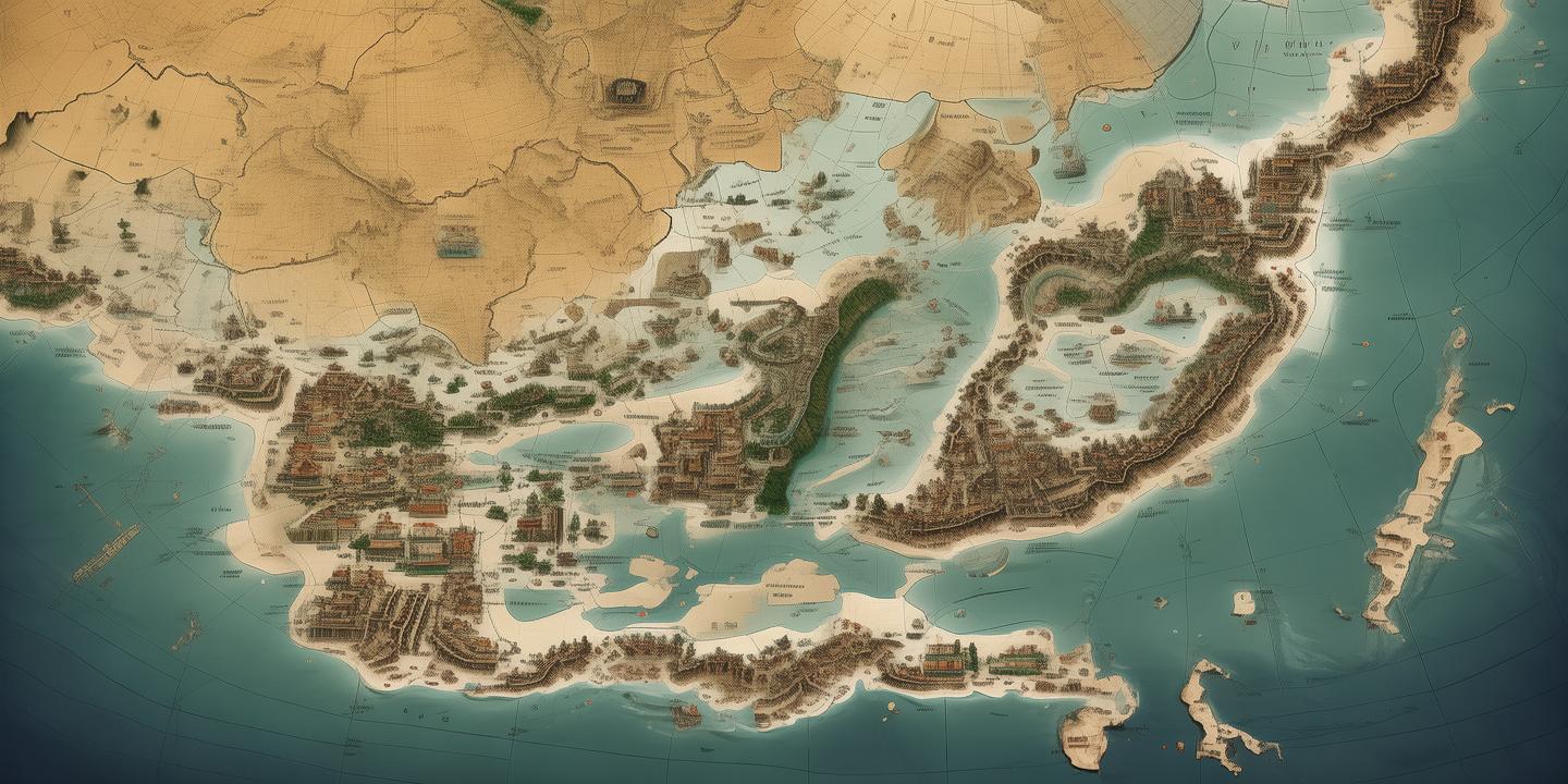 独岛地图:探寻历史与现实交织的领土争议 第1张 独岛地图:探寻历史与现实交织的领土争议 第1张