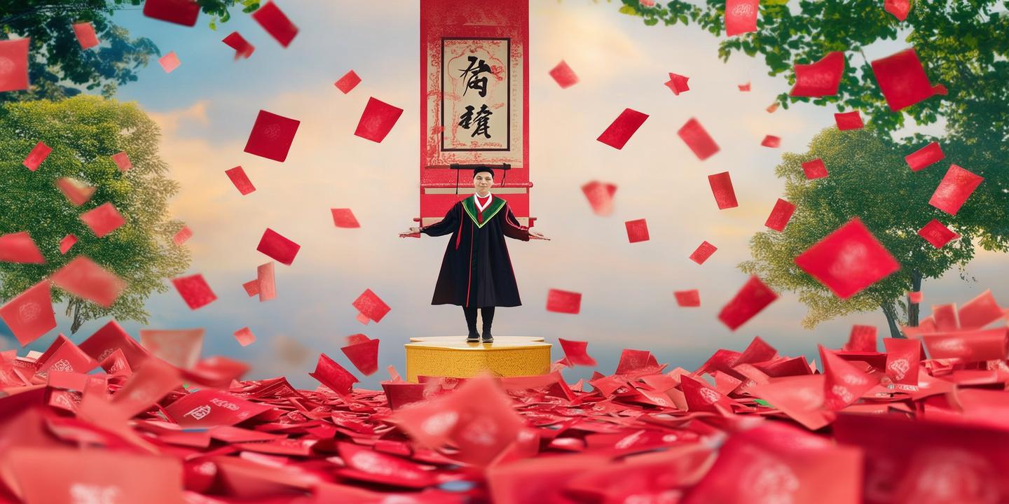 【金榜题名，红包贺词：祝福学子升学顺利，前程似锦】 第1张