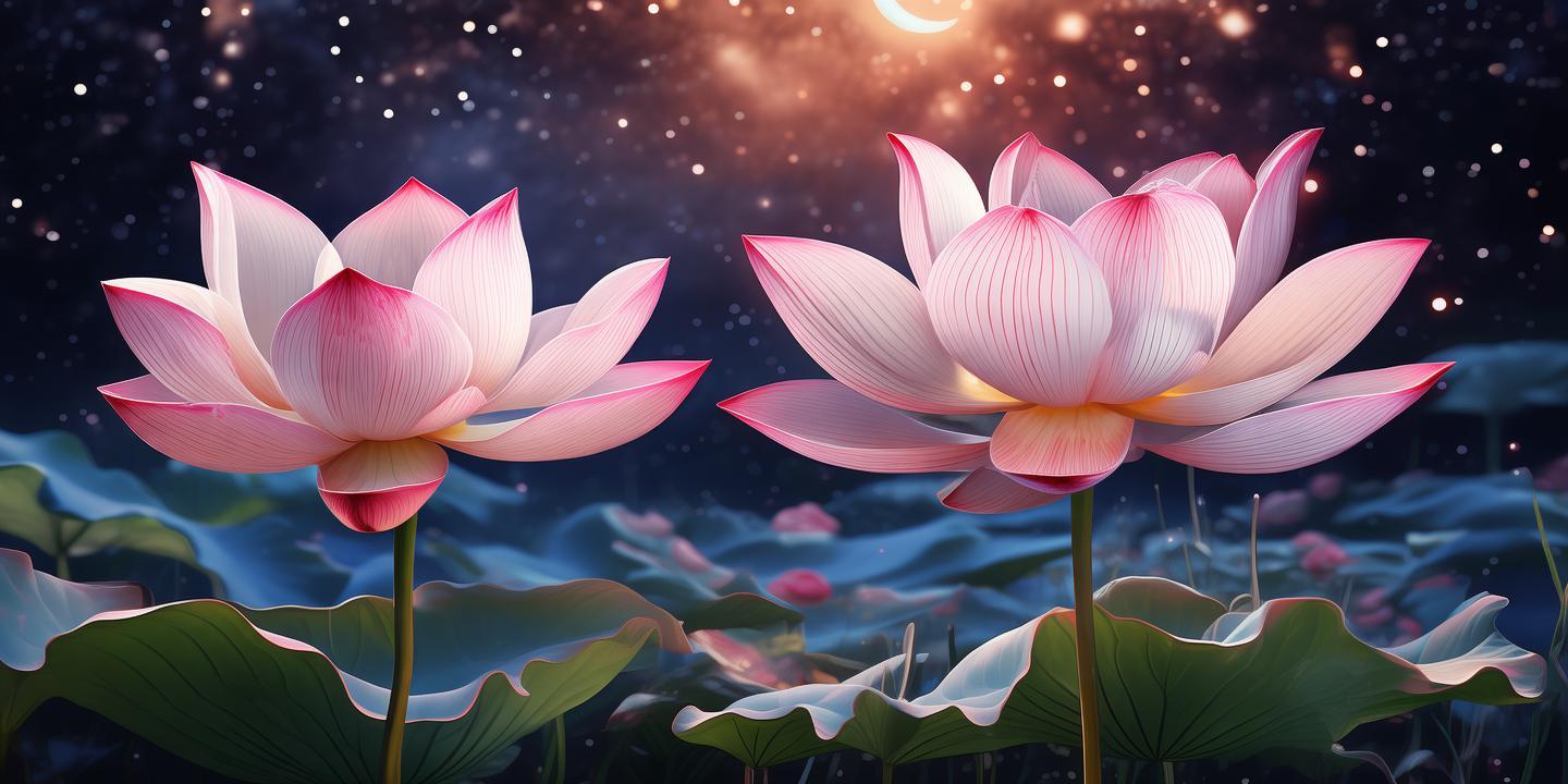 双子座荷花：浪漫与智慧的完美融合 第1张
